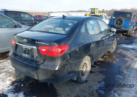 2010 Hyundai Elantra Blue from USA, damaged, VIN KMHDU4AD7AU021433